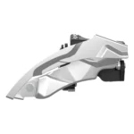 Voorderailleur Sunrace FDM924 - 3x9 Speed - klem - Dual pull - Top swing - Zwart / Zilver