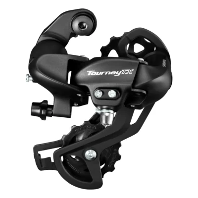 achterderailleur shimano tourney tx800 zwart