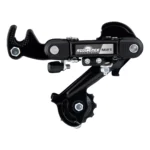 Achterderailleur 6/7-speed Sunrace RDM2T met lange kooi - directe montage (haak) - zwart
