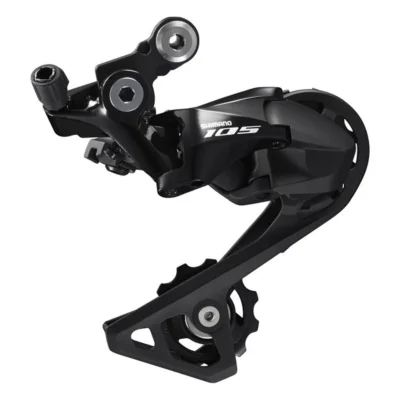 Achterderailleur 11-speed Shimano 105 RD-7000 met middellange kooi - directe montage - zwart