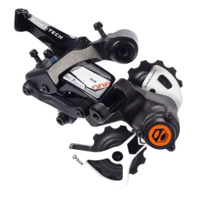 Achterderailleur "down-hill" 7-speed Box Components One met korte kooi - zwart