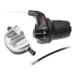 Draaiversteller 3 speed Shimano Nexus SL-3S42E met kabels en clickbox - zwart