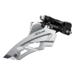 Voorderailleur Shimano Alivio FD-M3100 - 3x9 Speed - middelhoge klem - Front pull - Side swing - 40T - Zwart / zilver