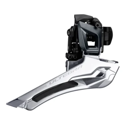 Voorderailleur Shimano Ultegra FD-R8000 - 2x11 Speed - hoge klem - Down swing - 46-53T - ø34,9mm - Zwart / zilver