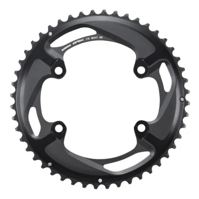 Kettingblad 48T Shimano GRX FC-RX810 2 x 11 speed - zwart