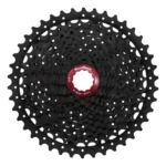 Cassette Sunrace CSMX8 - 11 Speed - 11-42T - Zwart / rood