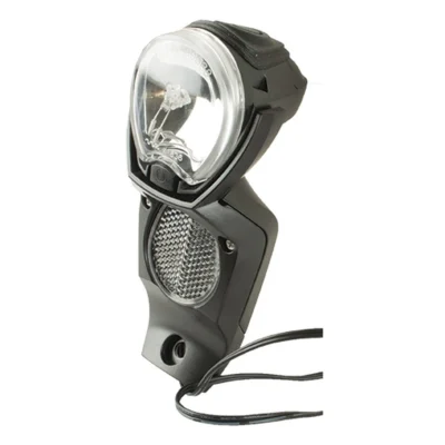 Koplamp Gazelle Light Vision V2 voor naafdynamo - zwart