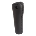 Handvat Gazelle links 132 mm - zwart Aero leder