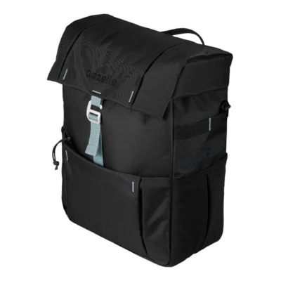 Enkele fietstas Gazelle - black / light olive