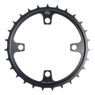 Kettingblad 46T Enduo Cargo 4-B 104-BCD Cl-45.5 / 53.0 - zwart