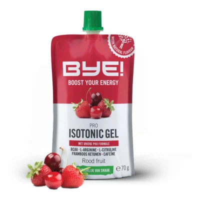 BYE! Pro Isotonic Gel 70 gram - rood fruit (doos a 12 stuks)
