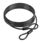 Loopkabel met dubbele lus M-Wave S 10.50 L - 5 meter x 10 mm - zwart