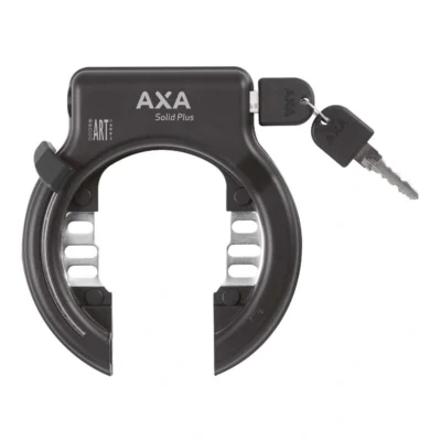 Ringslot Axa Solid Plus ART2 met insteekkabel Newton PL150 - zwart (op kaart)