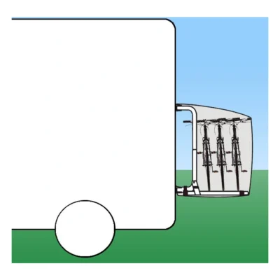 Fietsdragerhoes DS Covers STAR zonder gevarenbordhouder - zwart