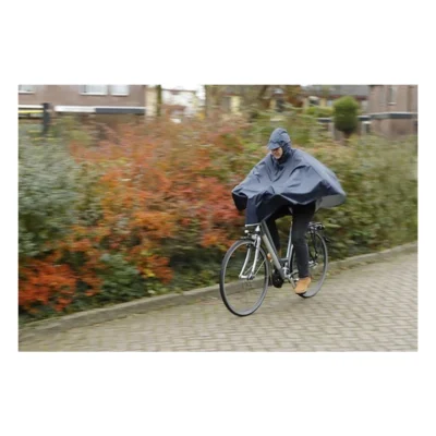 Regenponcho Mirage polyester - zwart