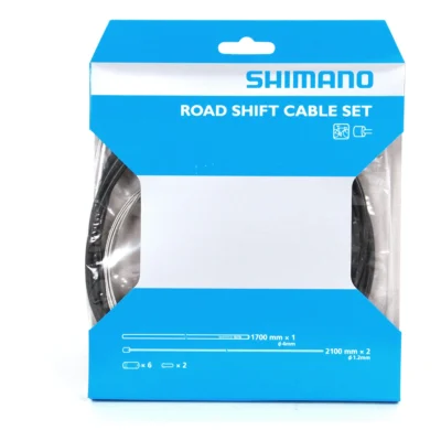 Versnellingkabelset Shimano SIS40 Race - zwart