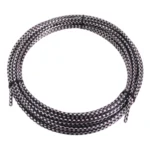 Rem buitenkabel Elvedes met voering ø5,0mm / 10 meter - zwart/chroom (rol)