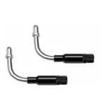 Verstelbare V-brake bochtjes 90°Elvedes RVS - kort model (2 stuks)