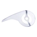 Kettingscherm Hesling Prisma voor 38 tands kettingblad - transparant