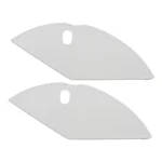 Jasbeschermers 28" Tour Lakdoek - Slotgat - Wit