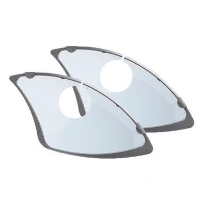 Jasbeschermers 28" Hesling Elegance 28-5 - Slotgat - Transparant / grijze rand