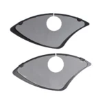 Jasbeschermers 28" Hesling Elegance 28-5 - Slotgat - Transparant / zwarte rand