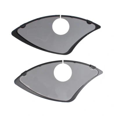 Jasbeschermers 28" Hesling Elegance 28-5 - Slotgat - Transparant / zwarte rand