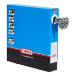 Rem binnenkabel Elvedes 2250 mm 7 x 7 draads RVS ø1,5mm met T-nippel ø7 x 6mm (doos 100 à stuks)