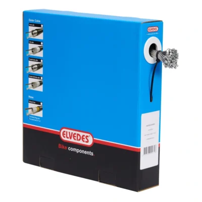 Schakel binnenkabel Elvedes 2250 mm 7 x 7 draads  RVS ø1,1mm met N-nippel ø4 x 4mm (doos à 100 stuks)