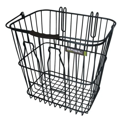 Fietsmand Basil Memories Bottle 35 x 29 x 34 cm - zwart