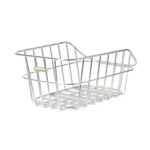 Fietsmand Basil Cento met dragerbevestiging 45 x 33 x 21 cm - aluminium