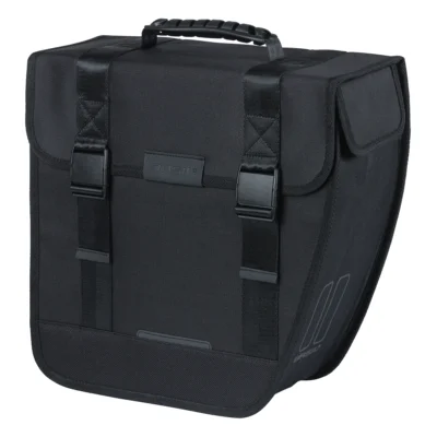 Fietstas Basil Tour Single Right 14 liter 34 x 14 x 34 cm - zwart