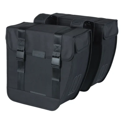 Dubbele fietstas Basil Tour Double XL 35 liter 34 x 14 x 35 cm - zwart