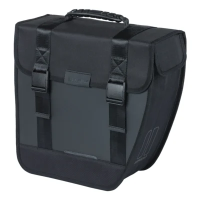 Fietstas Basil Tour Waterproof Right 14 liter 34 x 14 x 34 cm - zwart