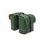 Dubbele fietstas New Looxs Odense Double MIK 39 liter 34 x 16 x 38 cm (x2) - groen