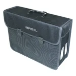 Fietstas Basil Malaga XL 17 liter 40 x16 x 31 cm - zwart