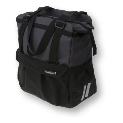 Fietstas Basil Shopper XL 32 x 16 x 37 cm - zwart