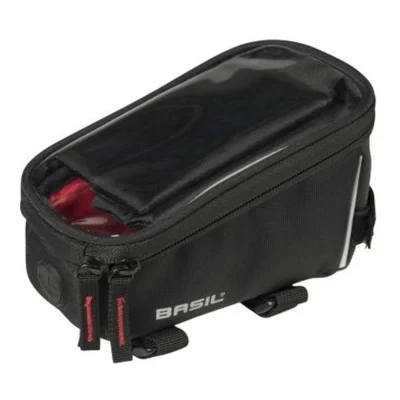 Frametas Basil Sport Design 1 liter 19 x 11 x 11 cm - zwart