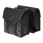 Dubbele fietstas Basil Urban Load 48 liter 41 x 18 x 46 cm - zwart reflective