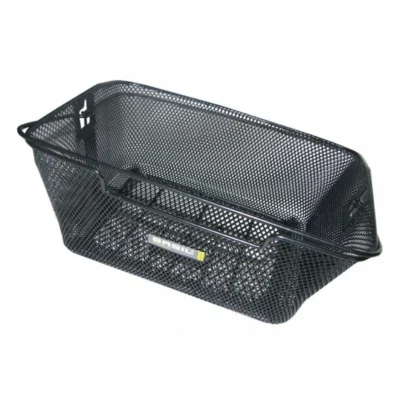Fietsmand voor achterdrager Basil Capri 35 x 31 x 18 cm - zwart