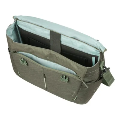 Laptoptas Basil B-Safe Commuter Nordlicht 17 liter 41 x 14 x 32 cm - olijf groen