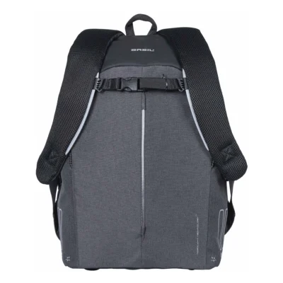 Fietsrugzak voor 13 inch laptop Basil B-Safe Commuter 13 liter 26 x 13 x 40 cm - zwart