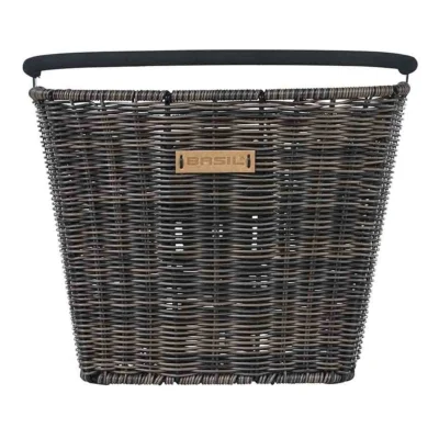 Fietsmand Basil Bremen Rattan Look KF 27 x 35 x 29 cm - nature brown