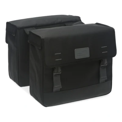 Dubbele fietstas New Looxs Origin Double 39 liter 35 x 33 x 15 cm - zwart