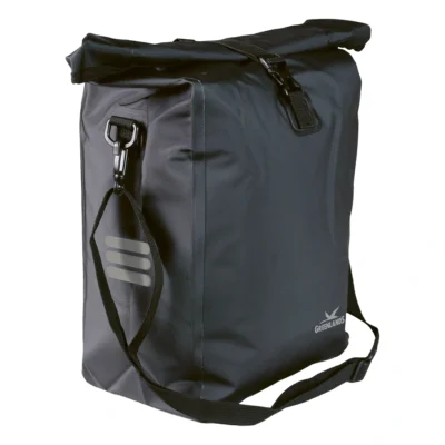 Fietstas Greenlands Waterproof Large 23 liter 31 x 50 x 15 cm - zwart