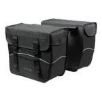 Dubbele fietstas Greenlands 34 liter 35 x 31 x 16 cm (2x) - zwart