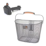 Fietsmand New Looxs Toscane Smartlock 19 liter 34 x 25 x 25 cm - zilver