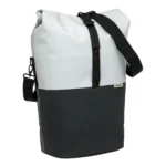 Fietsshopper New Looxs Nyborg 17 liter 30 x 17 x 37 cm - lichtgrijs/zwart