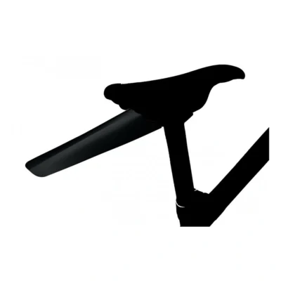 Zadelspatbord Velox Clip-On dubbele vouw - zwart