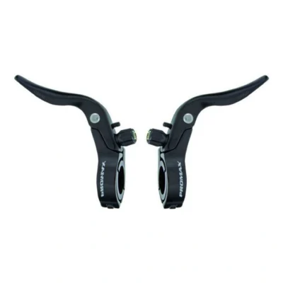 Remgreepset Promax Cycle Cross aluminium - zwart